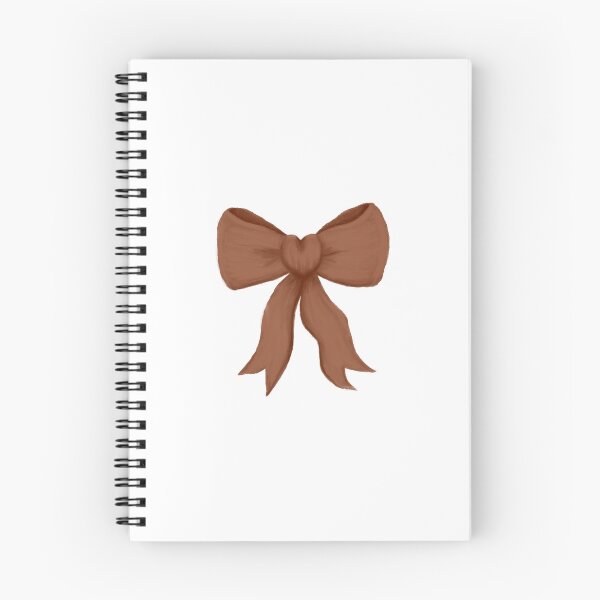 Item preview, Simple brown love-heart bow designed and sold by Eva4EvaDesigns.