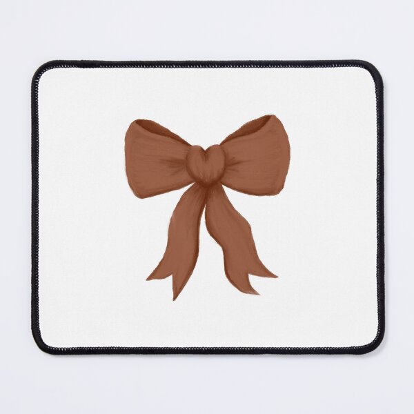 Item preview, Simple brown love-heart bow designed and sold by Eva4EvaDesigns.