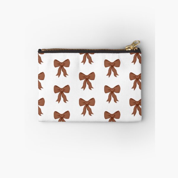 Item preview, Simple brown love-heart bow designed and sold by Eva4EvaDesigns.