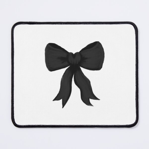 Item preview, Simple black love-heart bow designed and sold by Eva4EvaDesigns.