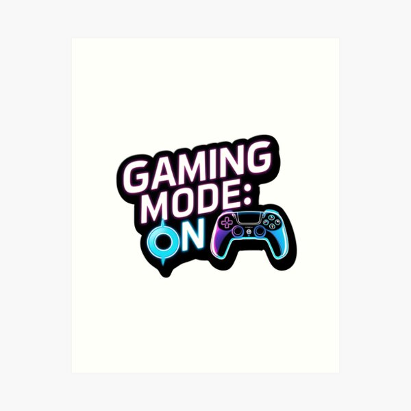 Item preview, Gaming Mode On  designed and sold by BoutiqueMart.