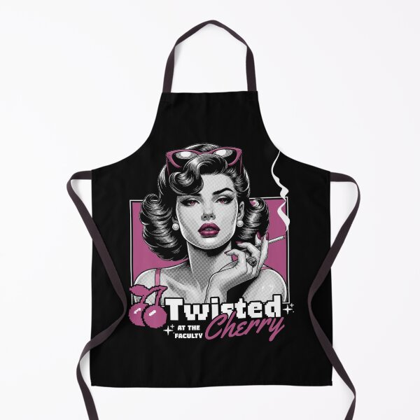 Item preview, TWISTED CHERRY - Smoking Lady Purple remix (White) designed and sold by Discothreadz.