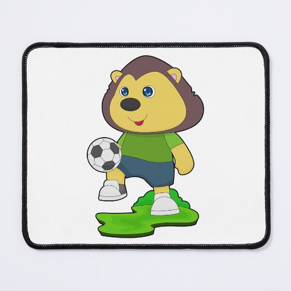 Item preview, Lion Soccer player Soccer designed and sold by Snabdesign84.