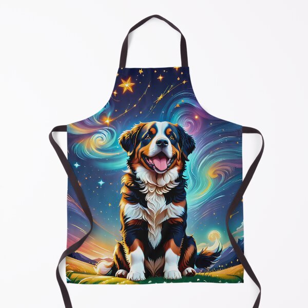 Item preview, Perro bernés sennenhund galáctico designed and sold by Marcicev-Bojan.