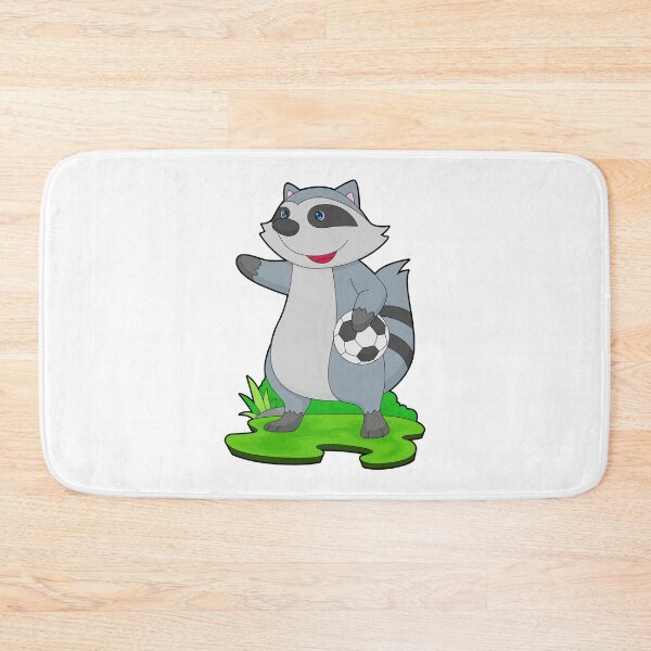 Item preview, Raccoon Soccer player Soccer designed and sold by Snabdesign84.