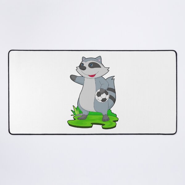 Item preview, Raccoon Soccer player Soccer designed and sold by Snabdesign84.
