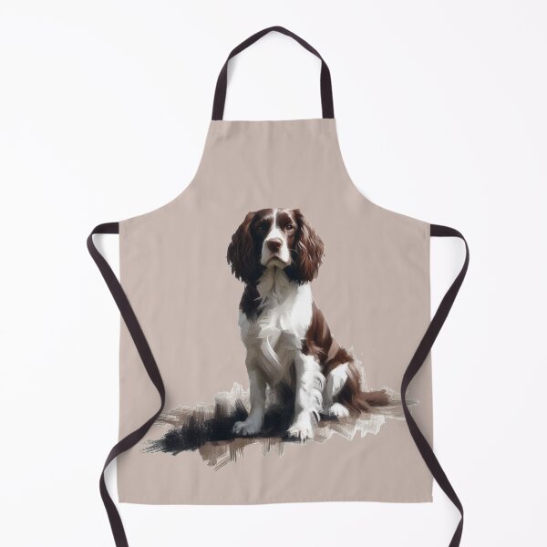 Item preview, Elegant Liver and White Springer Spaniel designed and sold by Now's Good Designs.