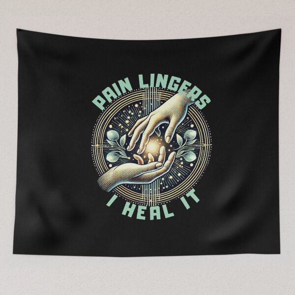 Item preview, Pain lingers. I heal it. designed and sold by ConradoBullhead.