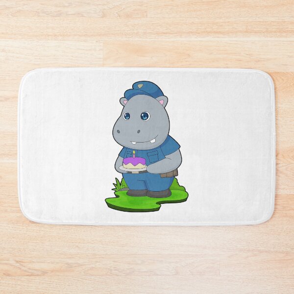 Item preview, Hippo Birthday Police designed and sold by Snabdesign84.