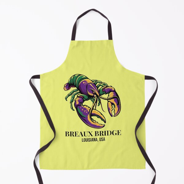 Item preview, Breaux Bridge Crawfish Festival Mardi Gras Colors designed and sold by RockFireMerch.