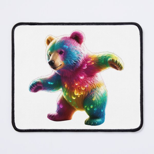 Item preview, Bear – A Burst of Color & Joy designed and sold by GloriousArtSKD.