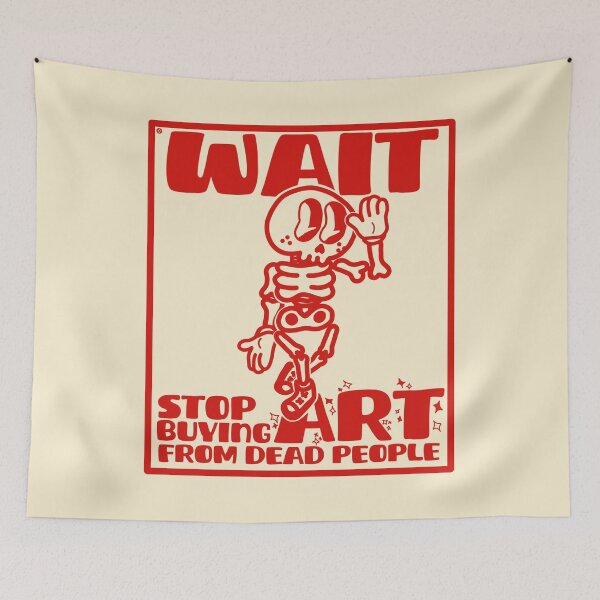 Item preview, Wait - STOP Buying Art designed and sold by petiteToulon.