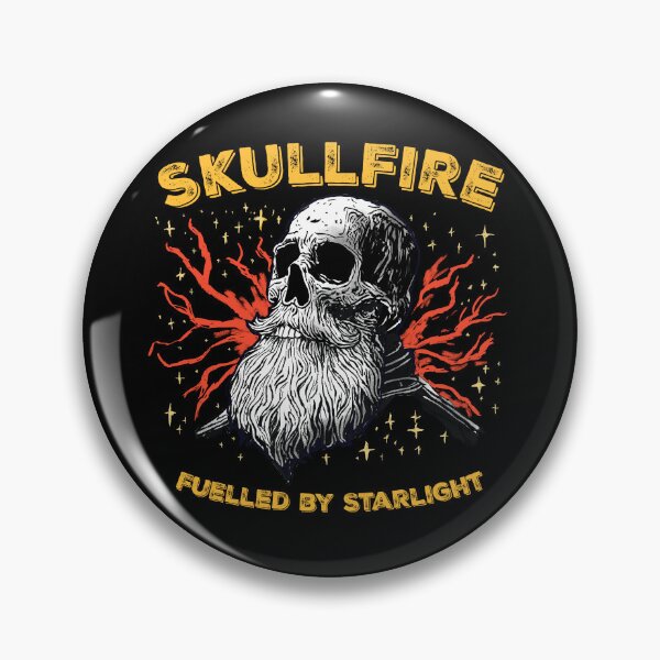 Item preview, Skullfire: Star-Fueled Skull with Fiery Beard designed and sold by Koony House and Field.