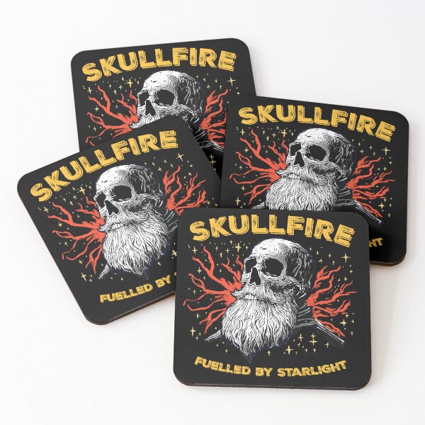 Item preview, Skullfire: Star-Fueled Skull with Fiery Beard designed and sold by Koony House and Field.