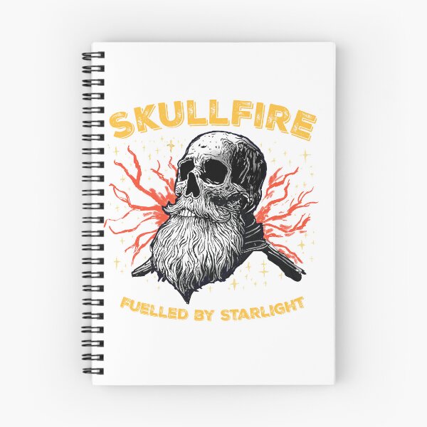Item preview, Skullfire: Star-Fueled Skull with Fiery Beard designed and sold by Koony House and Field.