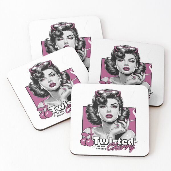 Item preview, TWISTED CHERRY - Smoking Lady purple Remix (Black) designed and sold by Discothreadz.