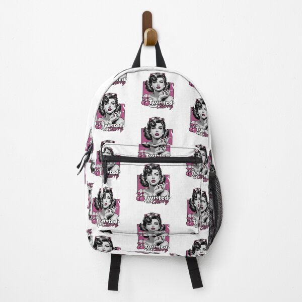 Item preview, TWISTED CHERRY - Smoking Lady purple Remix (Black) designed and sold by Discothreadz.