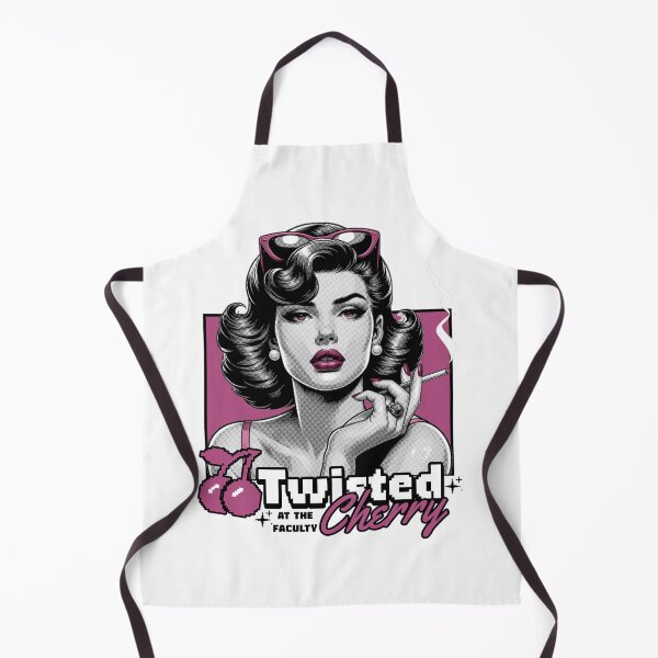 Item preview, TWISTED CHERRY - Smoking Lady purple Remix (Black) designed and sold by Discothreadz.