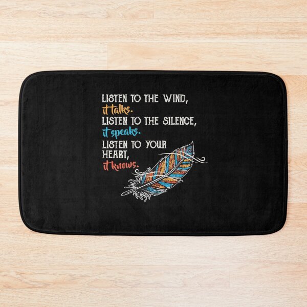 Item preview, Feather Native American Heritage Month Proud Listen To The Wind It Talks designed and sold by Dressed For  Duty.