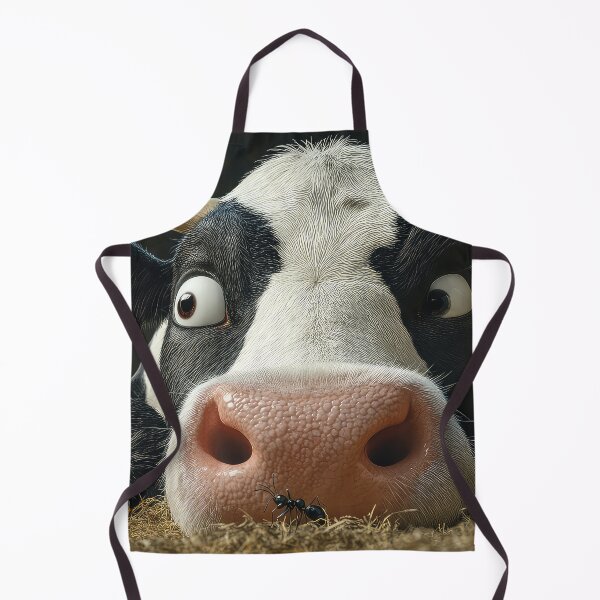 Item preview, Cow with ant designed and sold by thewandswant.