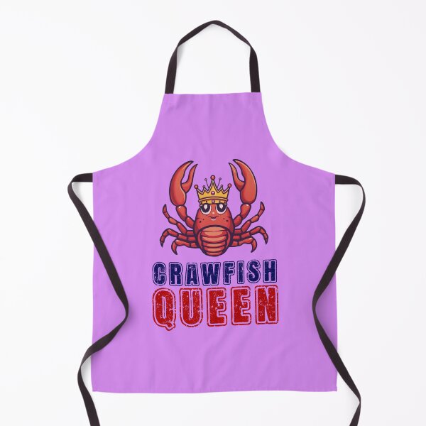 Item preview, Cute Crawfish Queen designed and sold by RockFireMerch.