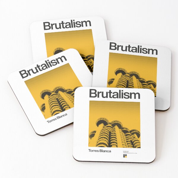 Item preview, Brutalism - Torres Blanca designed and sold by Sub88 Studio.
