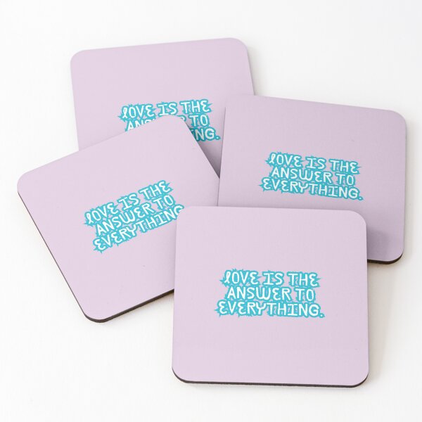 Item preview, “Love is the answer to everything.” designed and sold by Wantanadesign.