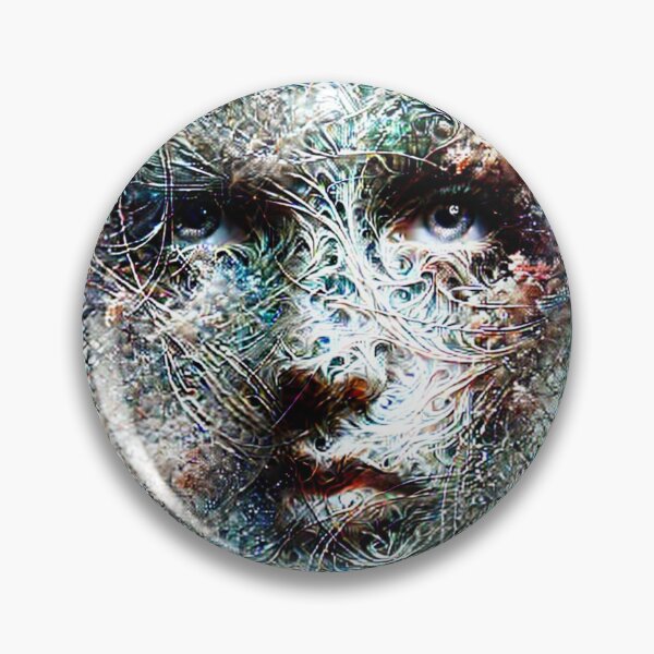Item preview, Unraveled Portrait - Fragmented Abstract Portrait in Surreal Style designed and sold by Traloch O'Laoi.