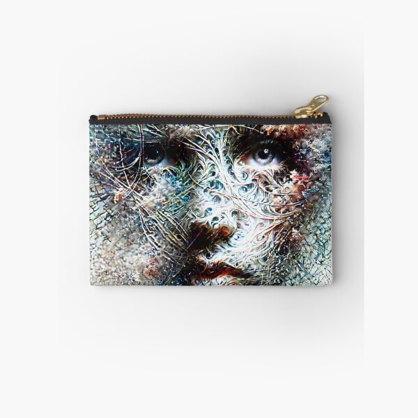 Item preview, Unraveled Portrait - Fragmented Abstract Portrait in Surreal Style designed and sold by Traloch O'Laoi.