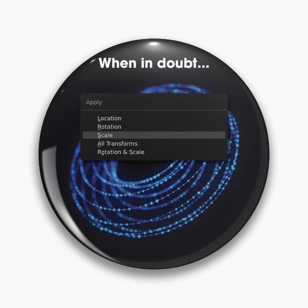 Item preview, Blender top Tip: When in doubt, "apply scale" designed and sold by 4personnen.