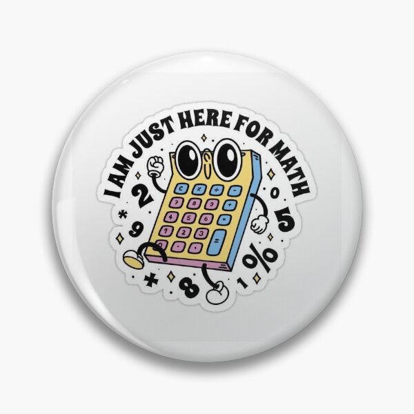 Item preview, Math Pun Sticker designed and sold by StickyTemplates.