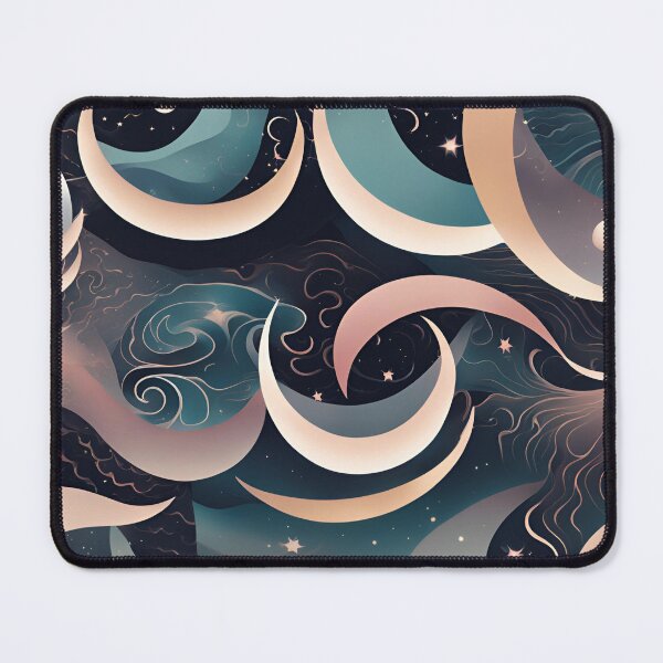 Item preview, Lunar Echoes - Abstract Lunar Phases with Echoing Patterns designed and sold by Traloch O'Laoi.