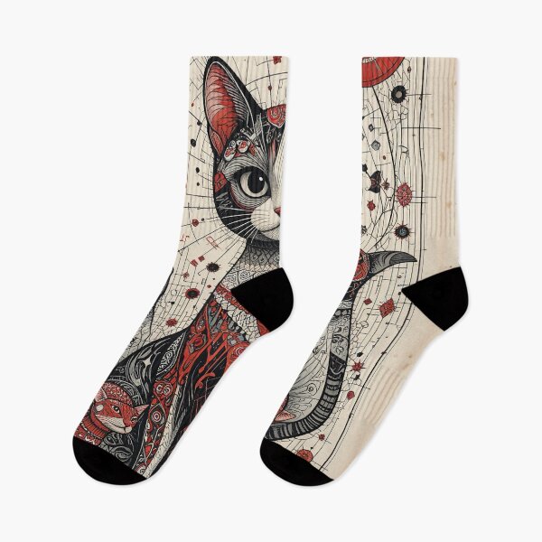 Item preview, Kawaii Cats Retro Illustration Vintage Doodle Art designed and sold by Witty Shirts.