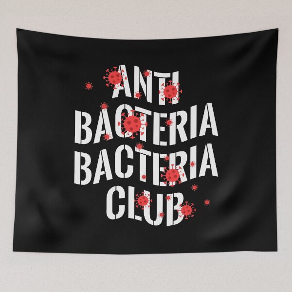 Item preview, Anti Bacteria Bacteria Club designed and sold by Flexteeshirt.