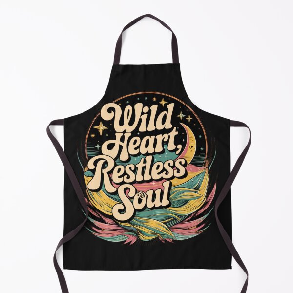 Item preview, Wild Heart,Restless Soul-Vintage Boho Tee designed and sold by CraftCharm.
