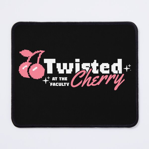Item preview, TWISTED CHERRY - Basic Logo Pink Remix (White) designed and sold by Discothreadz.