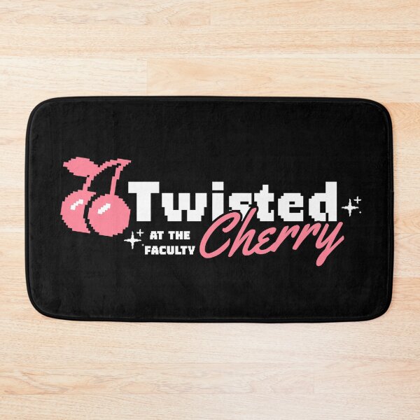 Item preview, TWISTED CHERRY - Basic Logo Pink Remix (White) designed and sold by Discothreadz.