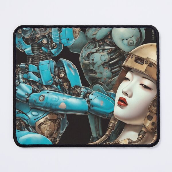 Item preview, Robot Shunga Hybrid Imitation Japanese Erotica #48 designed and sold by NickWhittleArt.