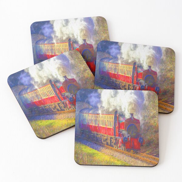 Item preview, Vintage Steam Train Art designed and sold by Londonimages.