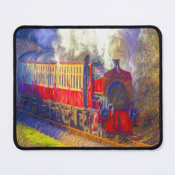 Item preview, Vintage Steam Train Art designed and sold by Londonimages.