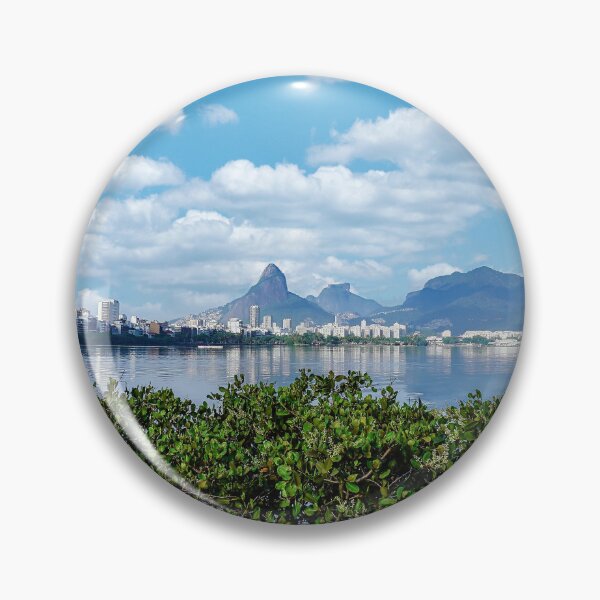 Item preview, Lagoa Rodrigo de Freitas and Morro Dois Irmaos designed and sold by anafrancisconi.