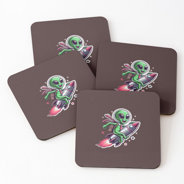 Item preview, Rocket Alien  designed and sold by ThirtyNumber.