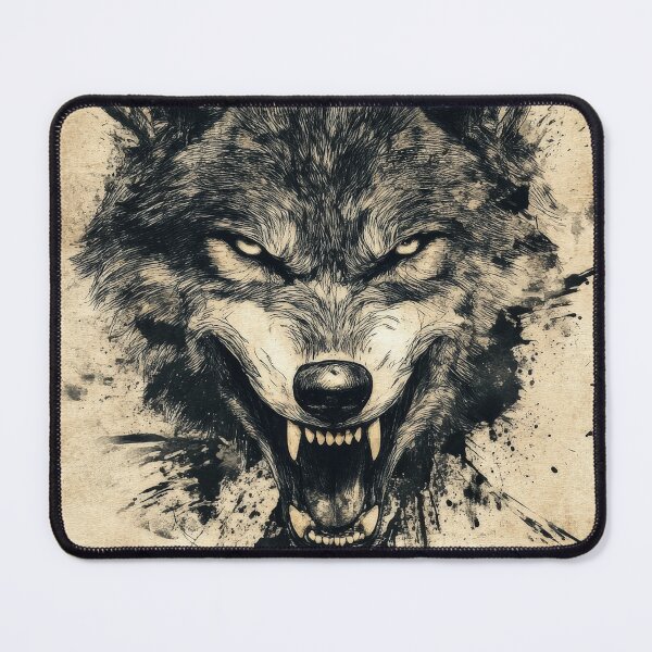 Item preview, Angry Wolf Portrait. designed and sold by RGShirtWorks.