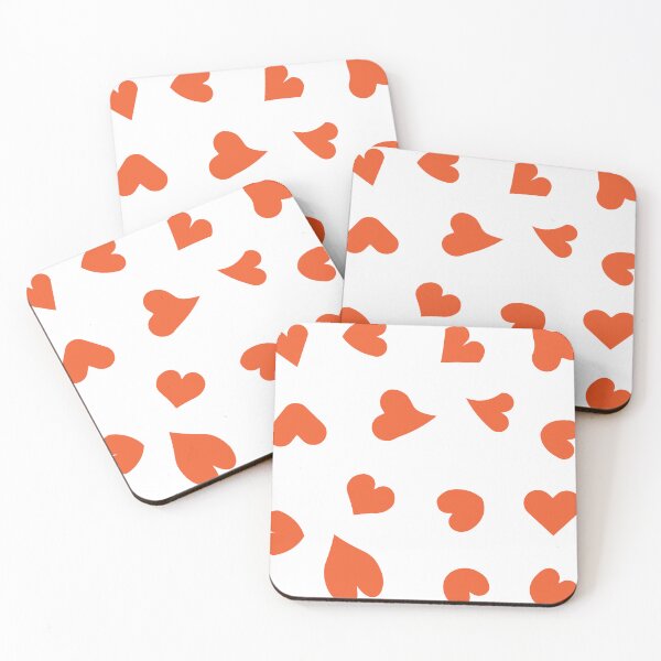 Item preview, pattern orange hearts, and vector illustrations hearts. designed and sold by MiMee4451.