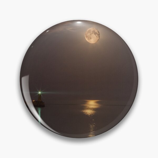 Item preview, Full Moon over the Tynemouth Pier at night designed and sold by David Patterson.