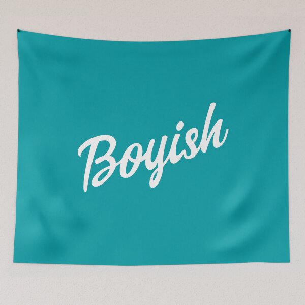 Item preview, Boyish in white designed and sold by gayishdesign.