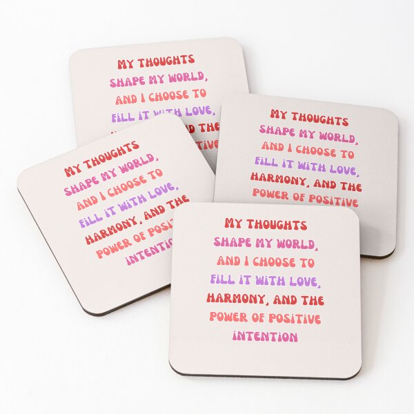 Item preview, Motivational Quote Positive Mindset | Positive Mindset | Love, Harmony & Energy - Colorful Motivational Quote designed and sold by Rainbow Paws Garden.