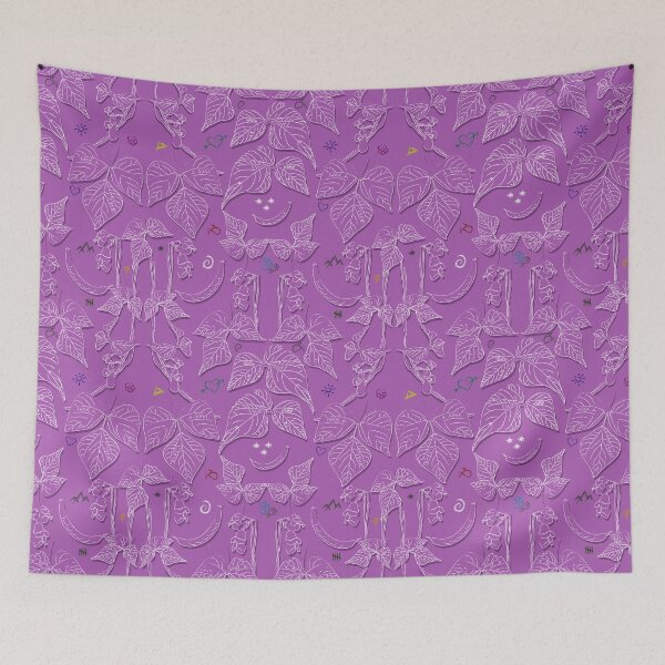 Item preview, beanstalk with chalk drawings designed and sold by monika-holle.