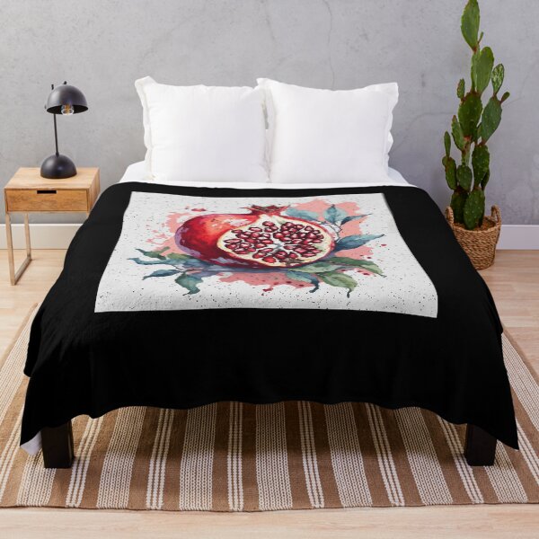 Item preview, Vintage Pomegranate Painting Japanese Art National Pomegranate Month designed and sold by Dressed For  Duty.