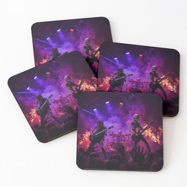 Item preview, Fiery Concert Skeleton iPhone® Tough Case designed and sold by Prosser87.